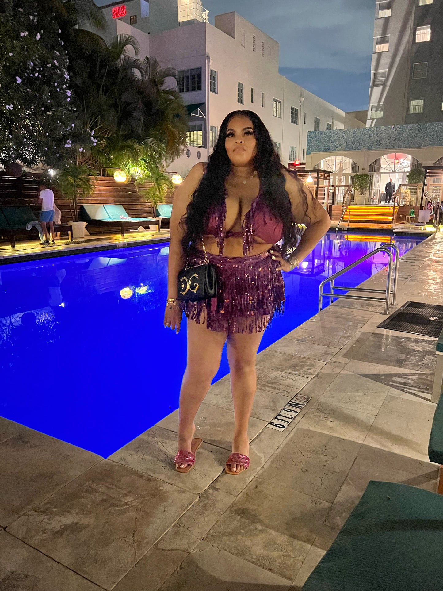 Pretty at the Pool
