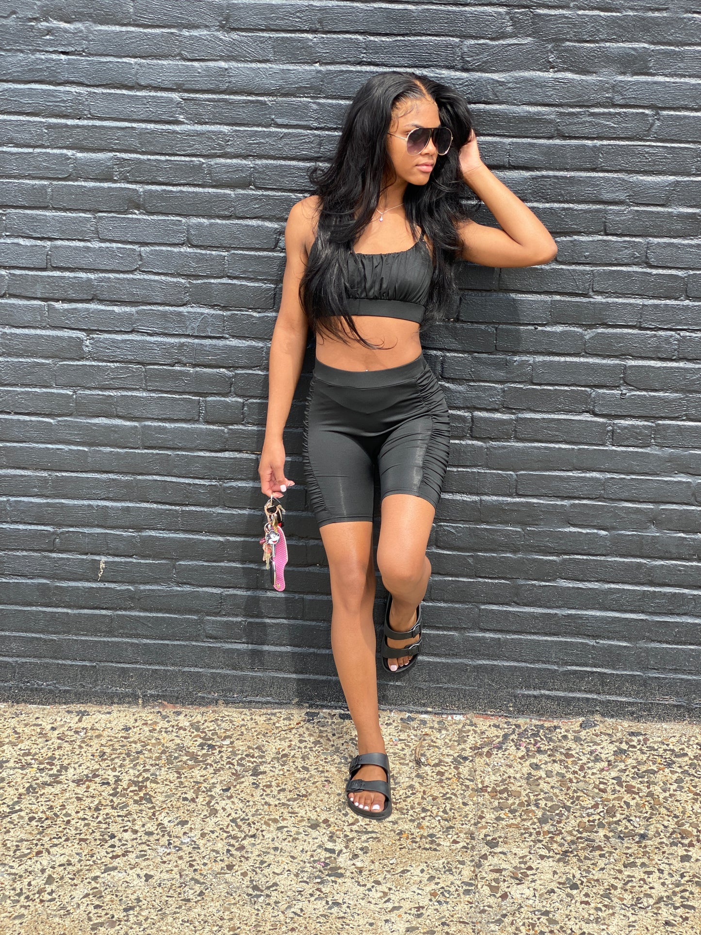 Chloe 2 piece in Black