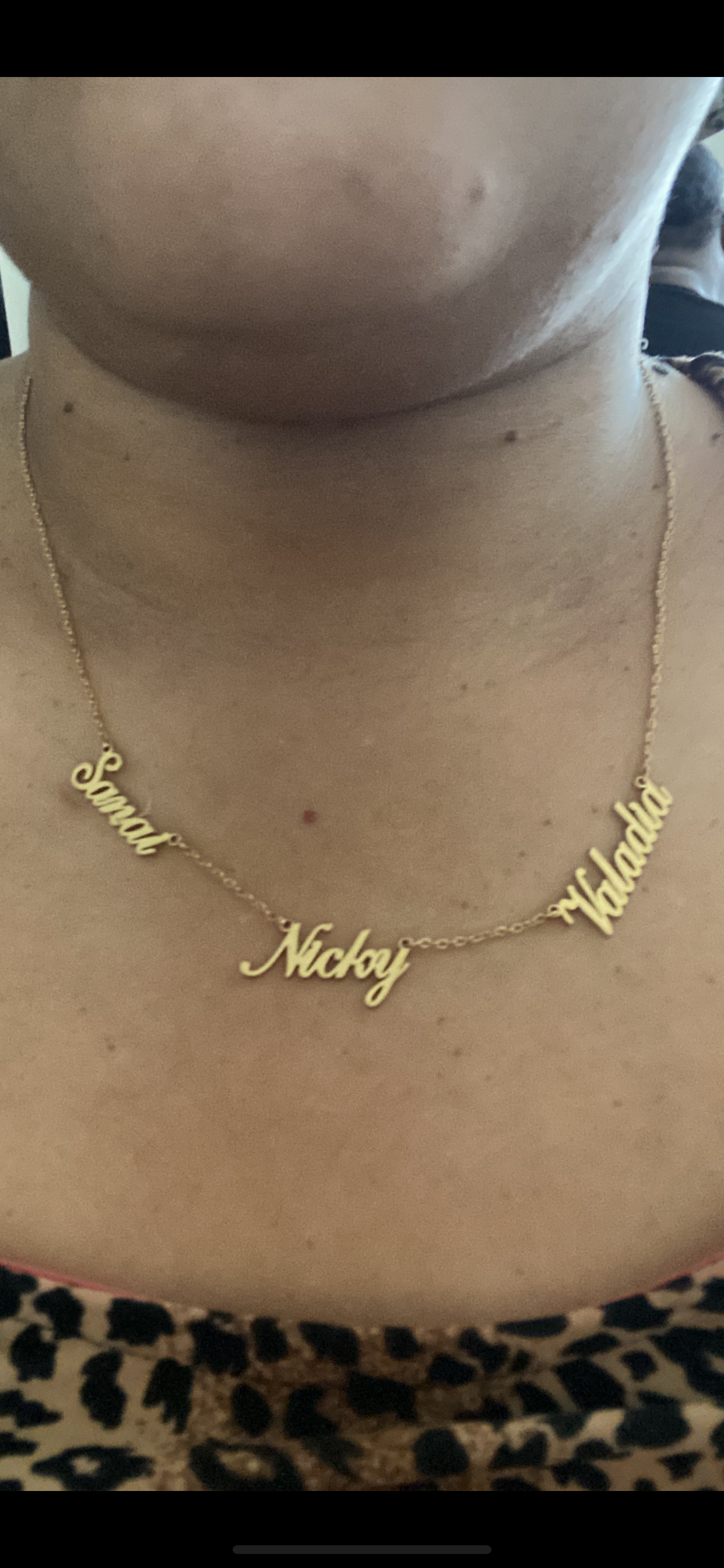 Multiple Name Necklace